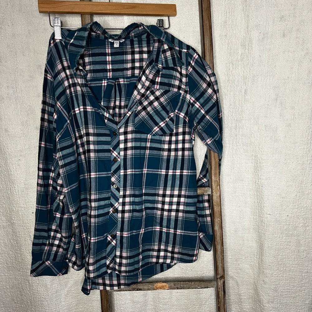 SONOMA WOMENS FLANNEL